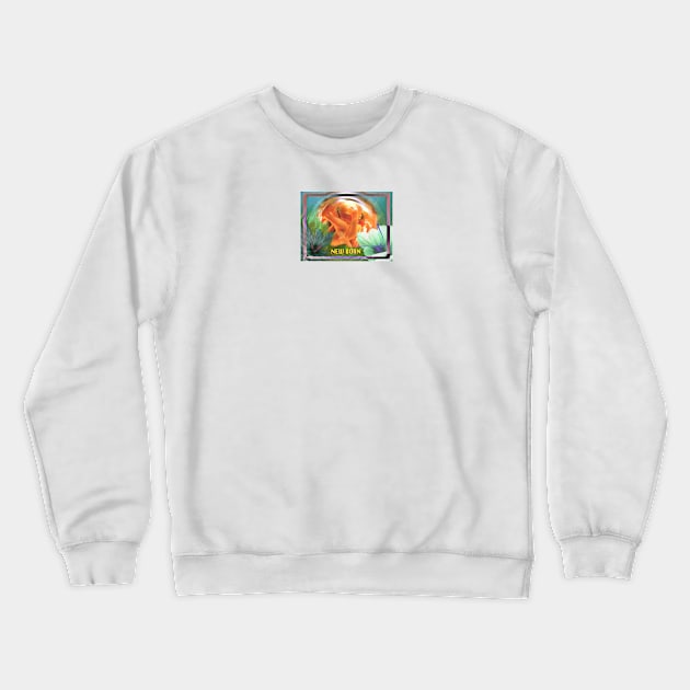 Fetal Floral ~ New Born Crewneck Sweatshirt by bigmansgarms